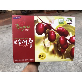 [SẴN HÀNG] Táo đỏ Hàn Quốc sấy khô hộp 1KG