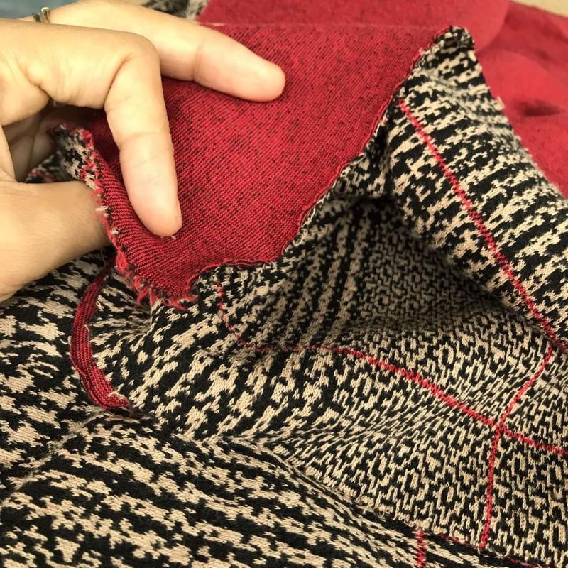Sale Vải dạ len xuất xịn lạ