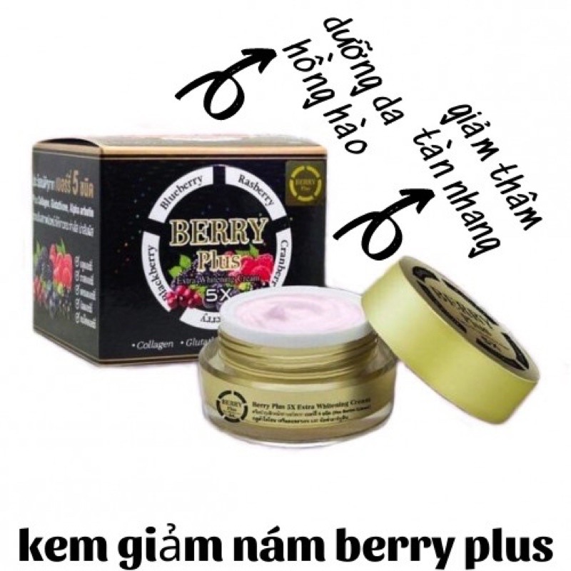 Kem dưỡng trắng da mặt 4k Plus Thái Lan giúp tăng độ đàn hôi, da căng mịn hộp 20g - CO102