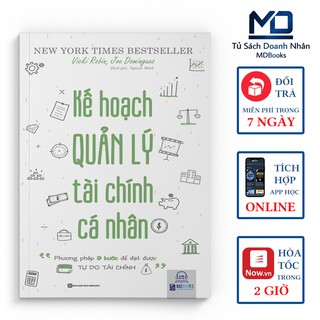 Sách Kỹ Năng - Kế Hoạch Quản Lý Tài Chính Cá Nhân: Phương Pháp 9 Bước Để Đạt Được Tự Do Tài Chính - Đọc Kèm Apps