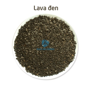 Đá nham thạch Lava Đỏ/Đen 3-6mm (Gói 400GR)