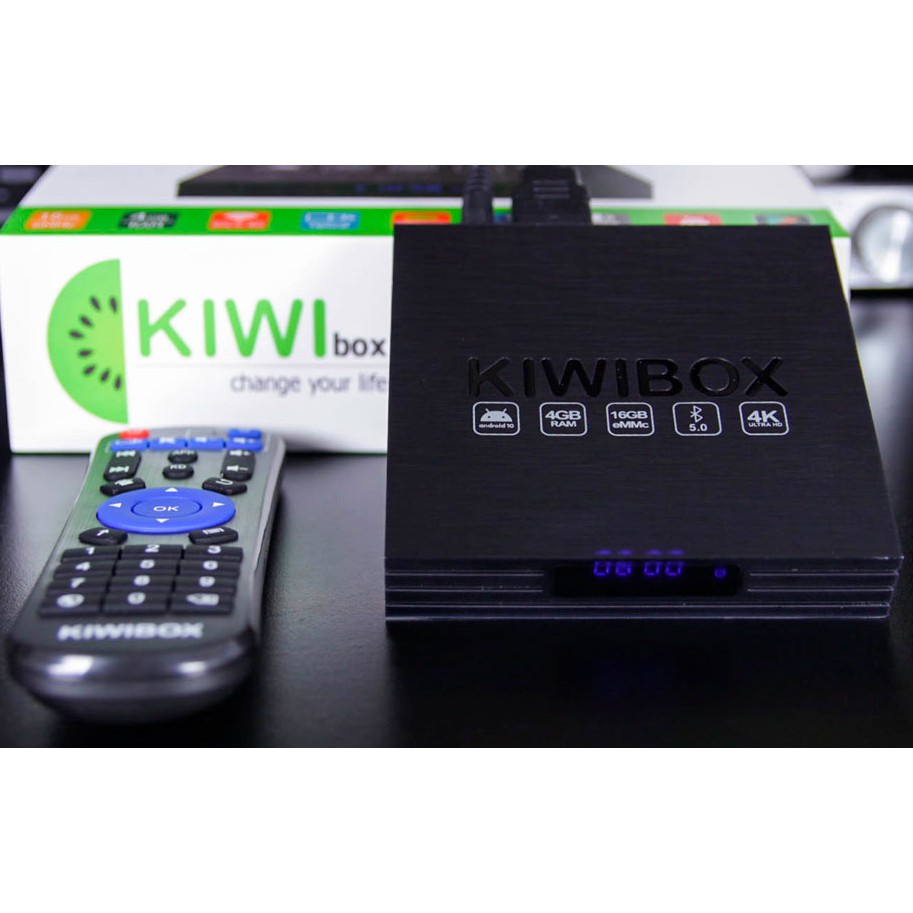 ĐẦU ANDROID TV KIWI BOX S10 PRO- CHÍNH HÃNG-RAM 4G CẤU HÌNH MẠNH (S10PRO)
