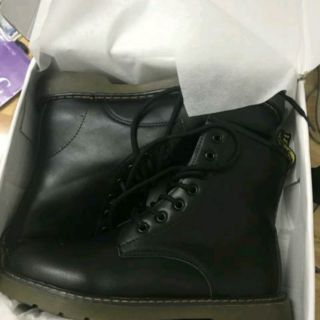 (Sẳn)Giày Boot  Ulzzang Da Cổ Cao