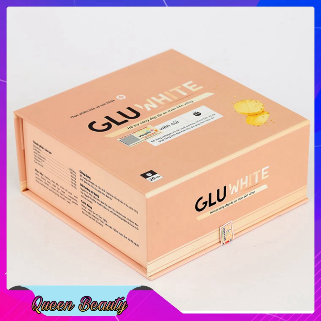 Sủi Trắng Da Gluwhite - Hỗ Trợ Làm Đẹp Da, Giảm Thâm, Mờ Nám, Bảo Vệ Da | Thế Giới Skin Care