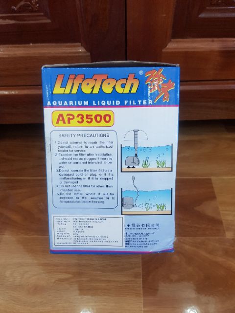 Máy bơm hồ cá cảnh Liftech 3500