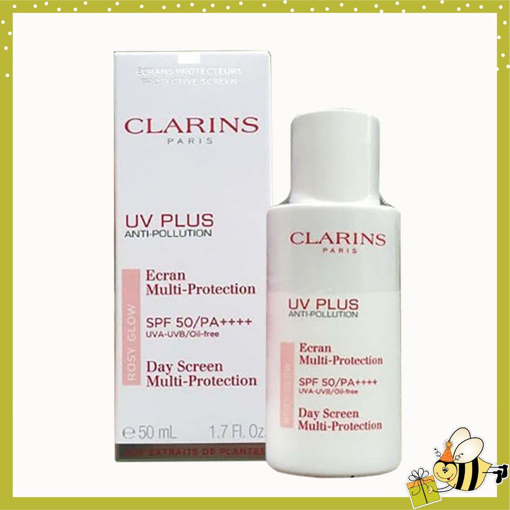 Kem chống nắng CLARINS 50ml - Rosy Glow sale hết mình