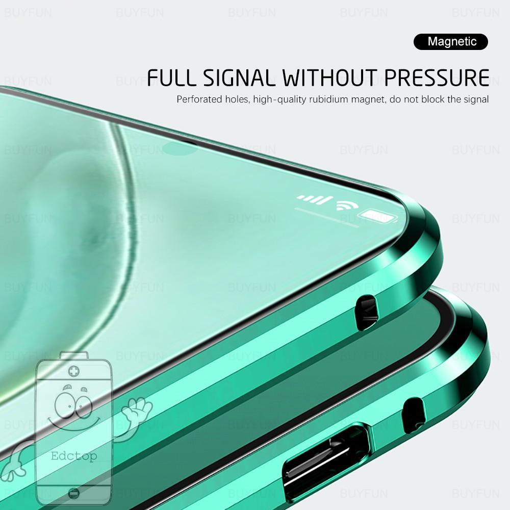 Double-sided Protection Cases Xiaomi Redmi K40 Pro Note 10 Pro Max Case Full Body High Grade Curved Tempered Glass Shockproof Cover