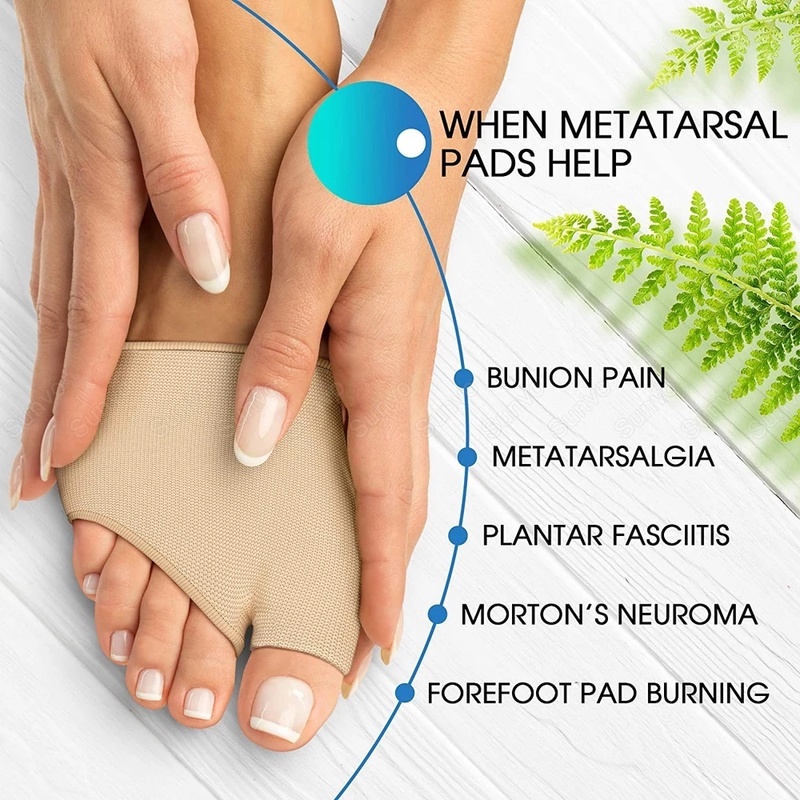 Cặp Đệm Lót Giày Hỗ Trợ Giảm Đau Chân Chống Trượt Tiện Dụng