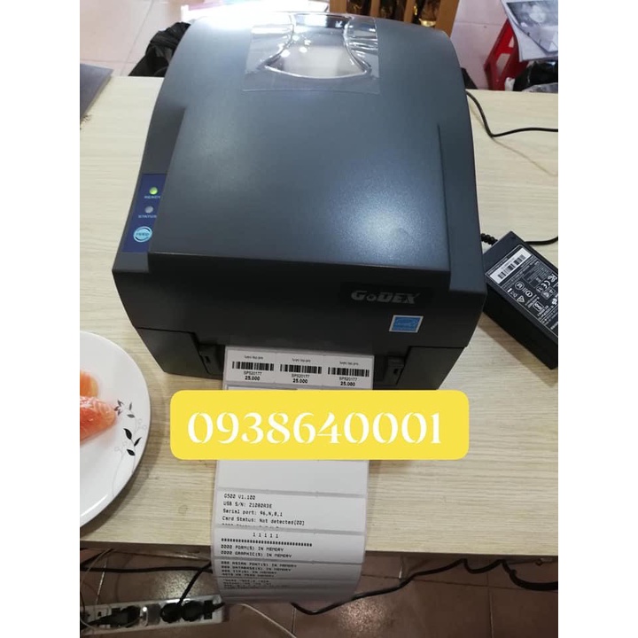 MÁY IN MÃ VẠCH GODEX G500