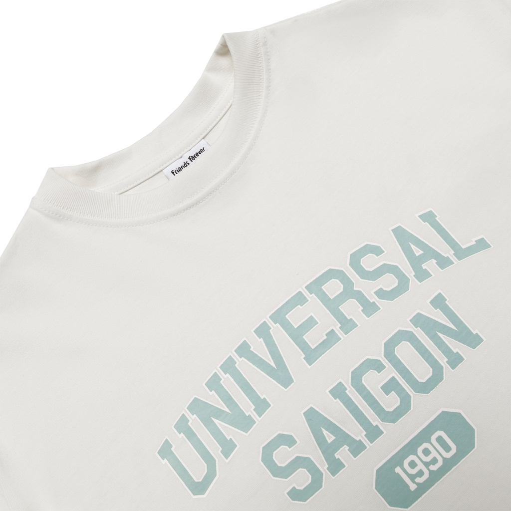 ÁO THUN FF FORM RỘNG UNIVERSAL SAIGON, VẢI THUN 2 CHIỀU 100% COTTON 250G