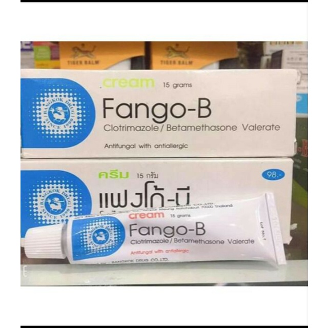 Date mới _  Kem bôi da nấm, lang ben Fango_b Thái Lan 15 gam