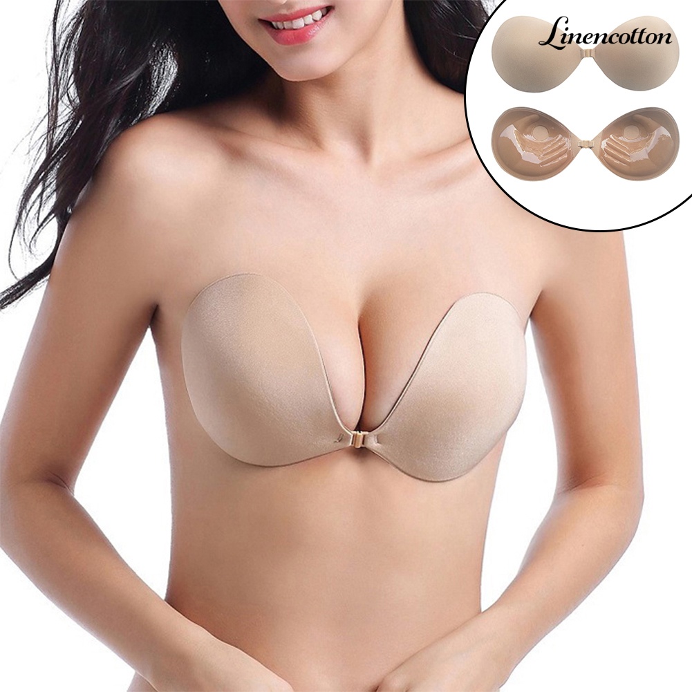 Áo Ngực Silicone Không Dây Nâng Ngực Tàng Hình