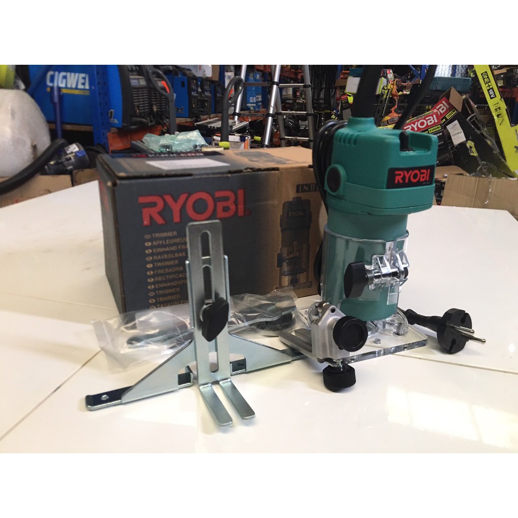 Review May Phay Cầm Tay 1150w 6mm Ryobi Tr 50a Canhsale Net