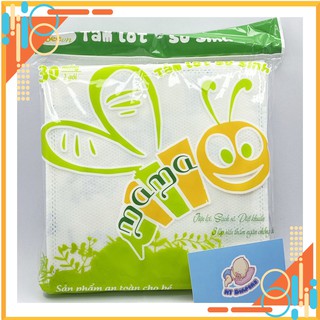 Tấm Lót Sơ Sinh MaMa 3 Lớp - 30 miếng/gói