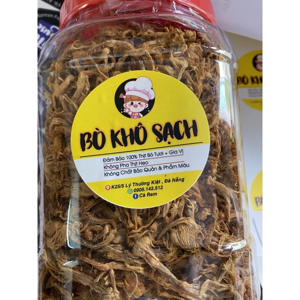BÒ KHÔ SẠCH ( bò khô sợi )