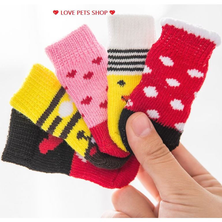 Tất vớ chân cho Chó Mèo  - Love Pets Shop