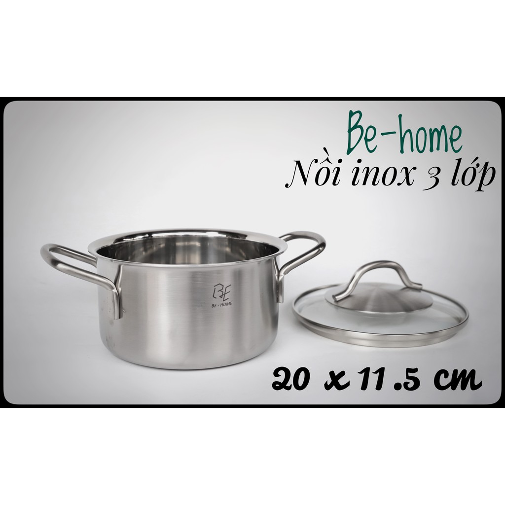 Nồi inox 3 lớp Behome xuất khẩu