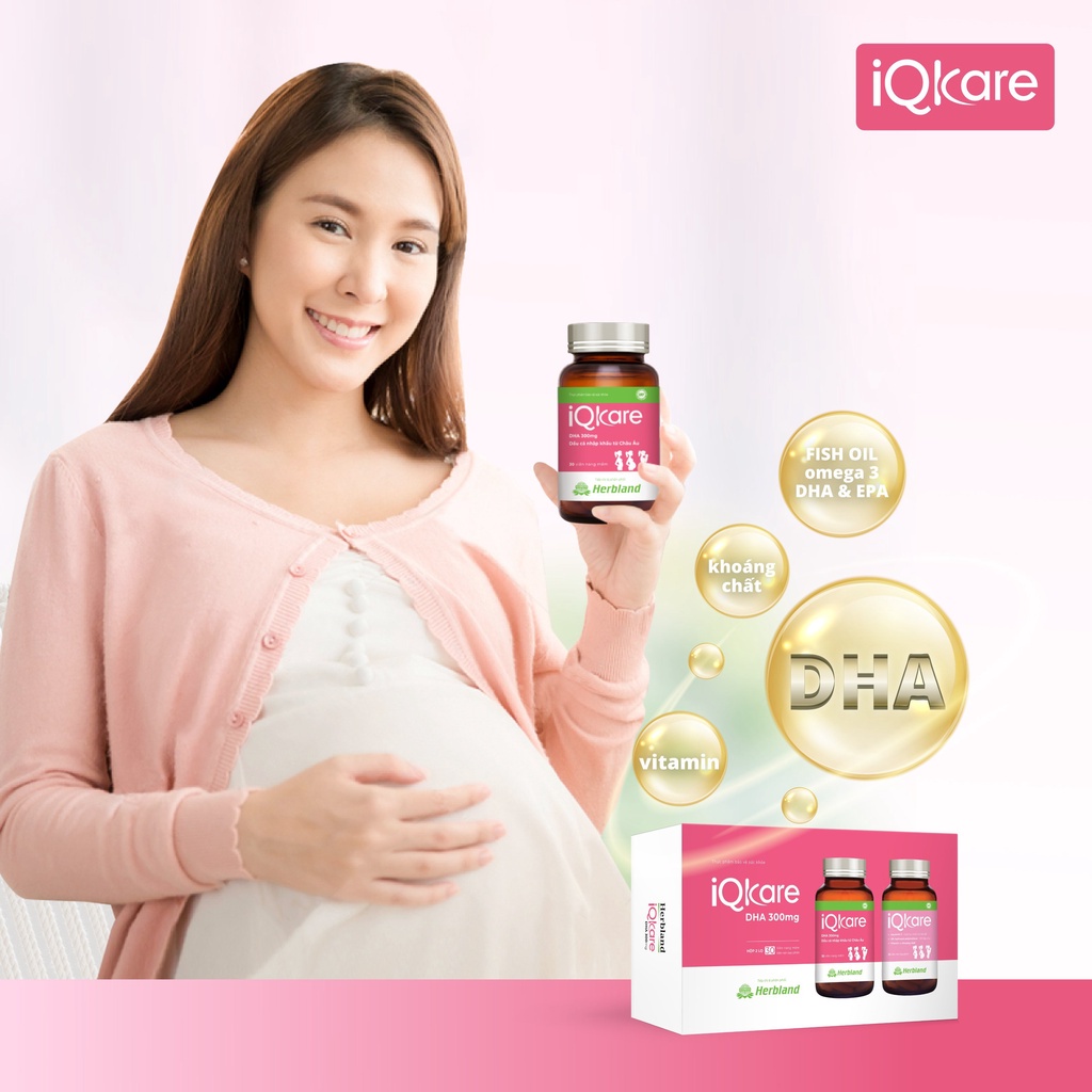 Thực phẩm bảo vệ sức khỏe và thai kỳ IQKARE - cho Mẹ và Bé