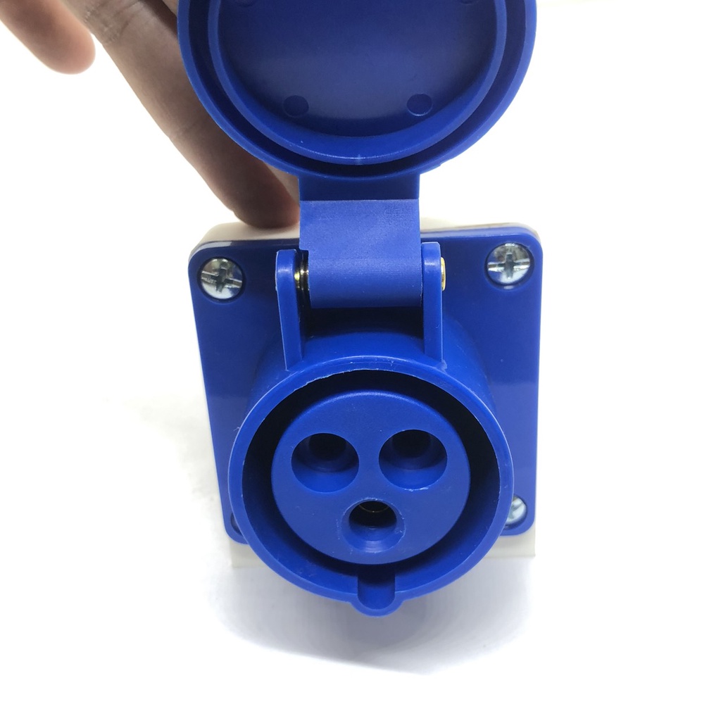 Ổ CẮM CỐ ĐỊNH CÔNG NGHIỆP 16A 2P+E IP44 LOẠI TỐT - ĐIỆN VIỆT