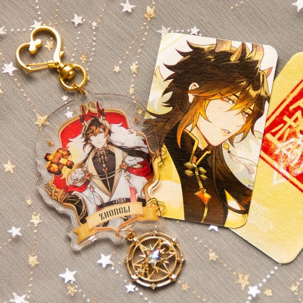 Genshin Impact - Móc khoá chân dung The Sovereign bản deluxe