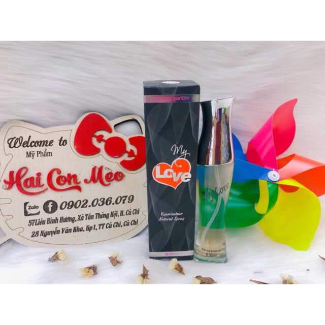 NƯỚC HOA MY LOVE 35ML ĐEN cho nữ