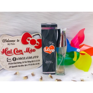 NƯỚC HOA MY LOVE 35ML ĐEN cho nữ