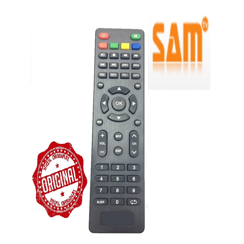 Remote điều khiển tivi SAM mẫu 1