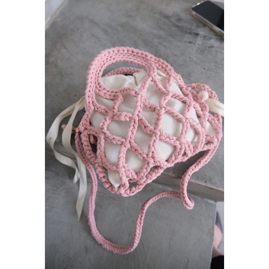 Túi Mini netbag - Túi lưới cầm tay- Túi cầm tay nhỏ xinh