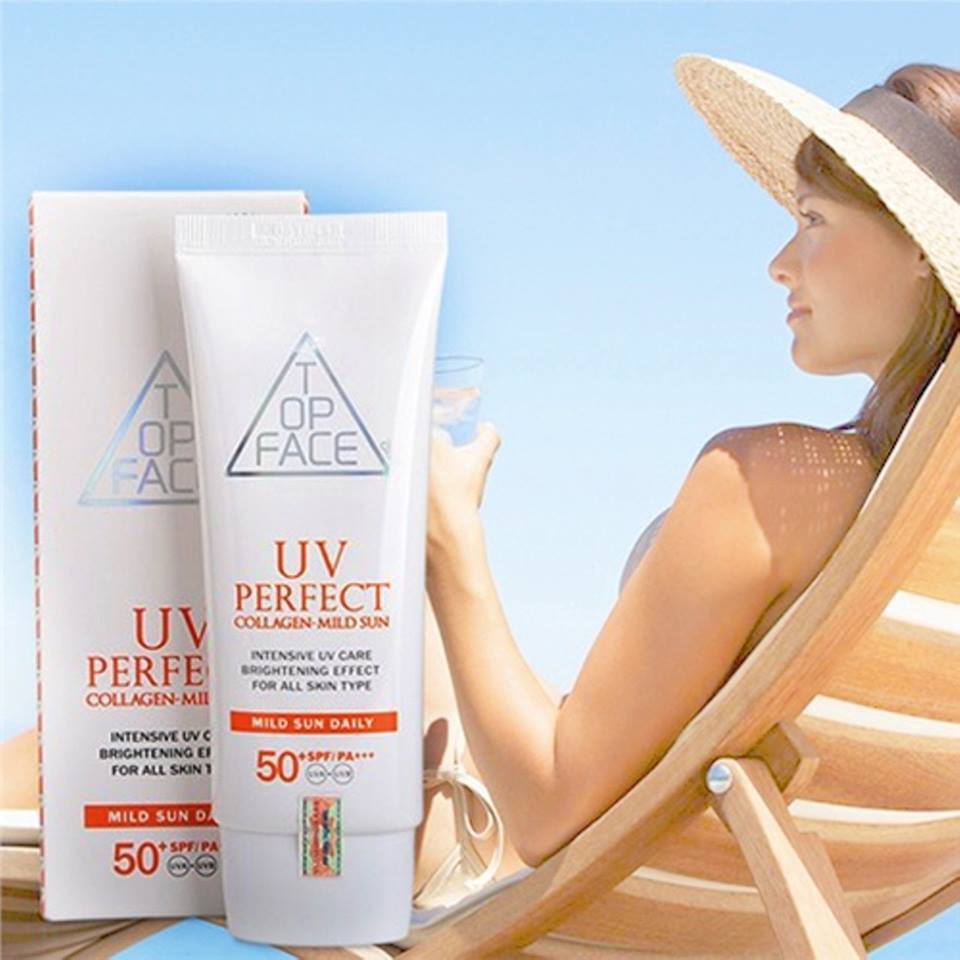 Kem Chống Nắng Dưỡng Da Arra Top Face UV Perfect Covering Mild Sun SPF50+ PA+++ (70ml) - Hàn Quốc Chính Hãng