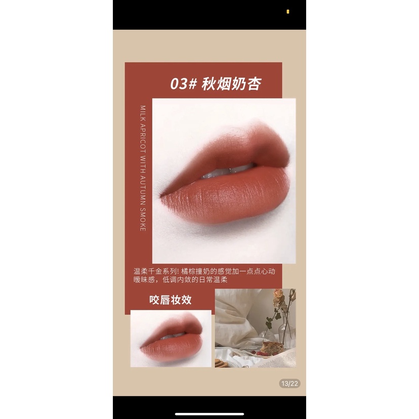 Son kem Novo xanh hiệu ứng tráng gương mềm mịn môi Chính Hãng có ảnh thật shop chụp