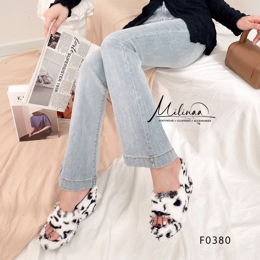 DÉP NỮ ĐẾ XUỒNG 8P  BẢN NGANG TO ĐẮP LIỆU LÔNG F0380