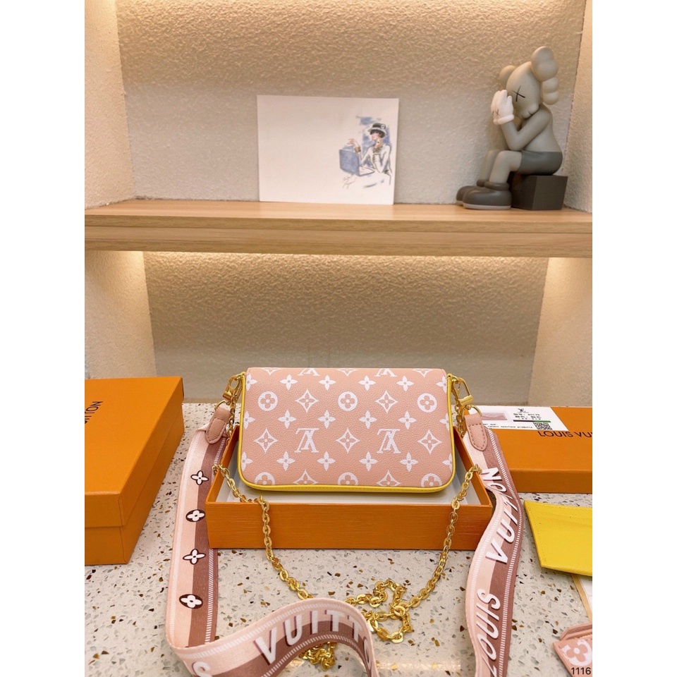 Set túi 3 món bì thư hồng xinh size 20cm fullbox