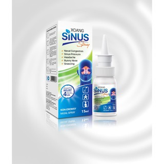Xịt Xoang Sinus Spray - Hỗ trợ dứt điểm viêm xoang, viêm mũi dị ứng