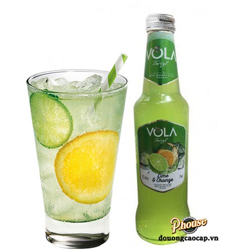 Nước trái cây lên men Vola Lemon & Orange/ Lime & Orange/ Strawberry & Lychee/ Mulberry & Bluberry 275ml