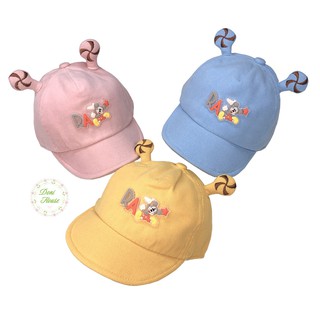 [0 - 6 tháng] Nón Kết Mũ Lưỡi Trai Cho Bé Trai Bé Gái Sơ Sinh Dễ Thương NK30 - Doni House