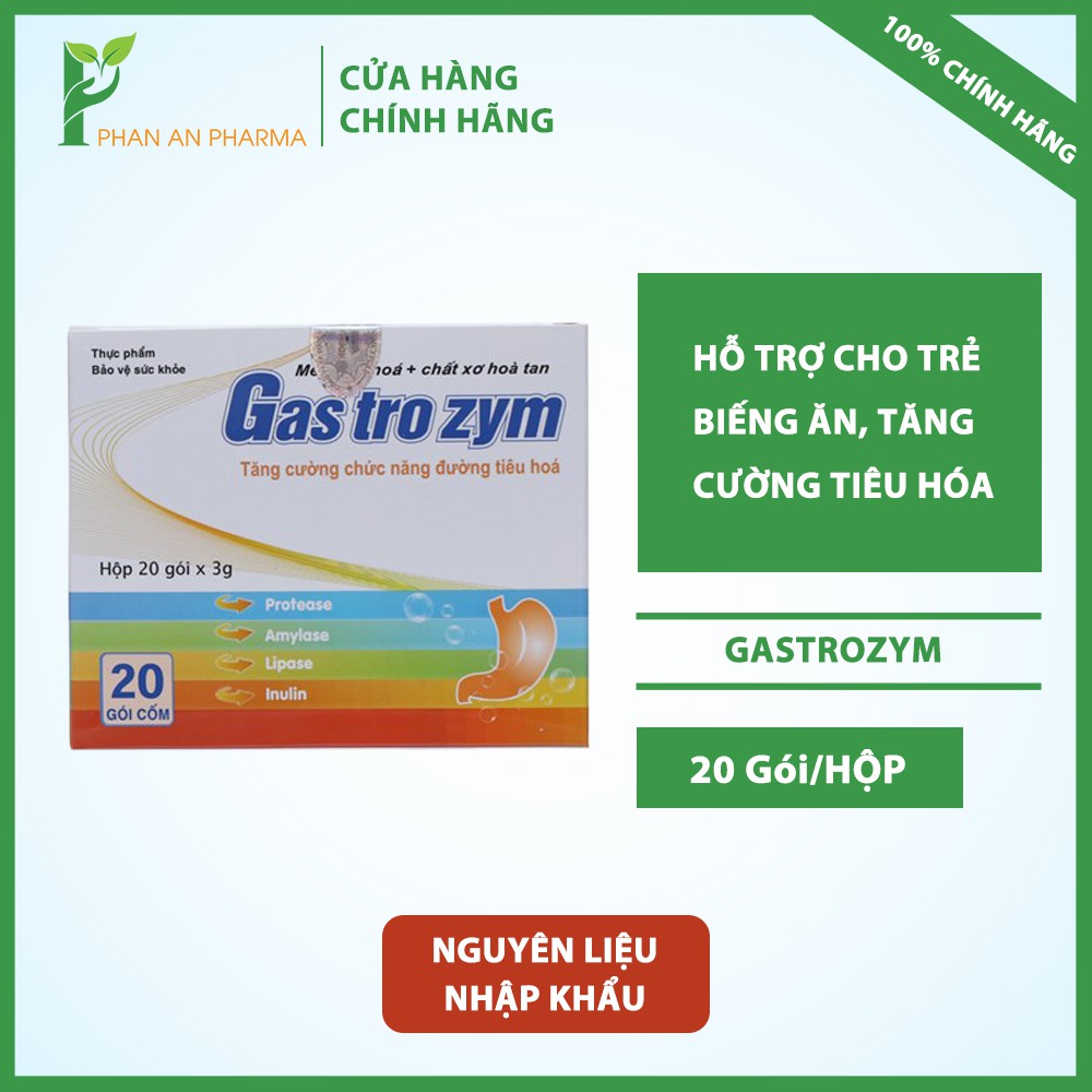 Men tiêu hóa Gastrozym hỗ trợ cho trẻ biếng ăn, tăng cường tiêu hóa - CN27