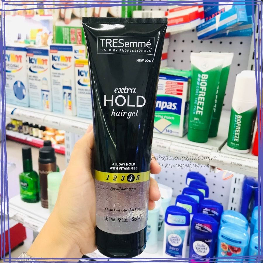 MẪU MỚI 2022 - GEL VUỐT TÓC TRESEMME 255G