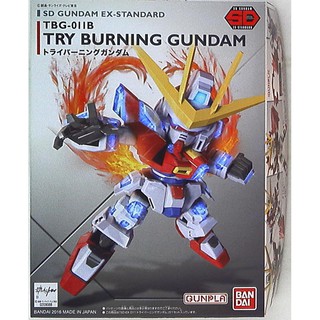 Mô hình lắp ráp SD EX Build Burning Gundam bandai