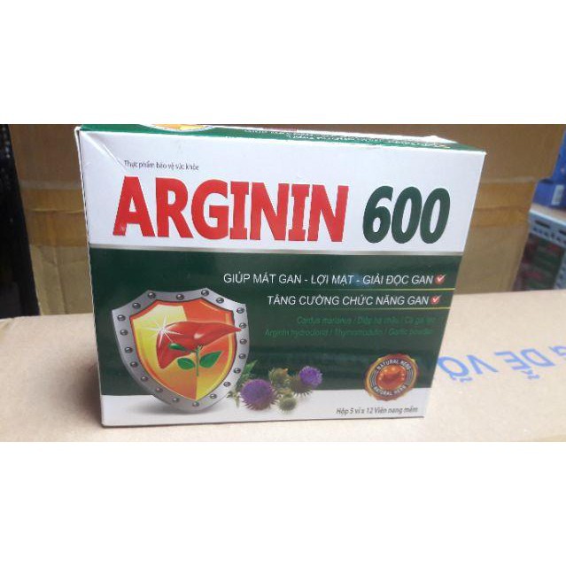 Arginin 600 tăng cường chức năng gan _CHINHHANG