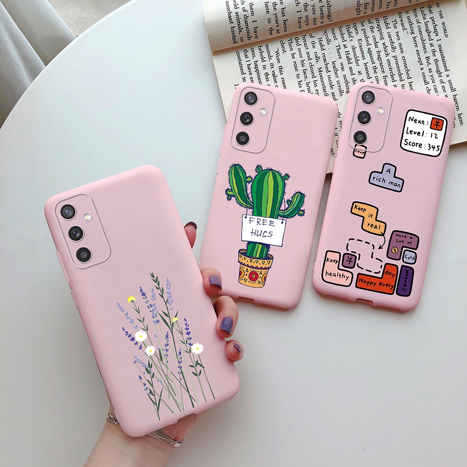 Ốp Điện Thoại TPU Mềm Chống Sốc Họa Tiết Hoạt Hình Dễ Thương Dành Cho Samsung Galaxy M52 5G SM-M526BR