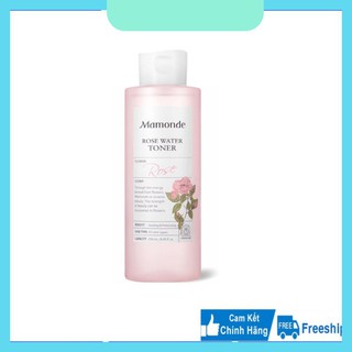 Nước Hoa Hồng Mamonde Rose Water Toner Hỗ Trợ Cấp Ẩm, Mịn Da, 250ml