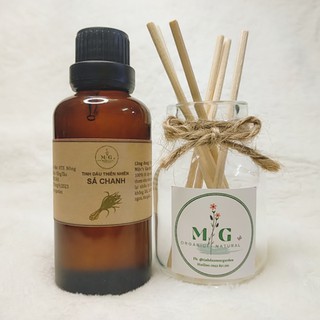 Tinh Dầu Sả Chanh 50 ml ❤FREESHIP❤ Tặng Bộ Khuếch Tán Nguyên Chất 100% Thiên Nhiên Khử Mùi Đuổi Muỗi Tốt Sức Khỏe