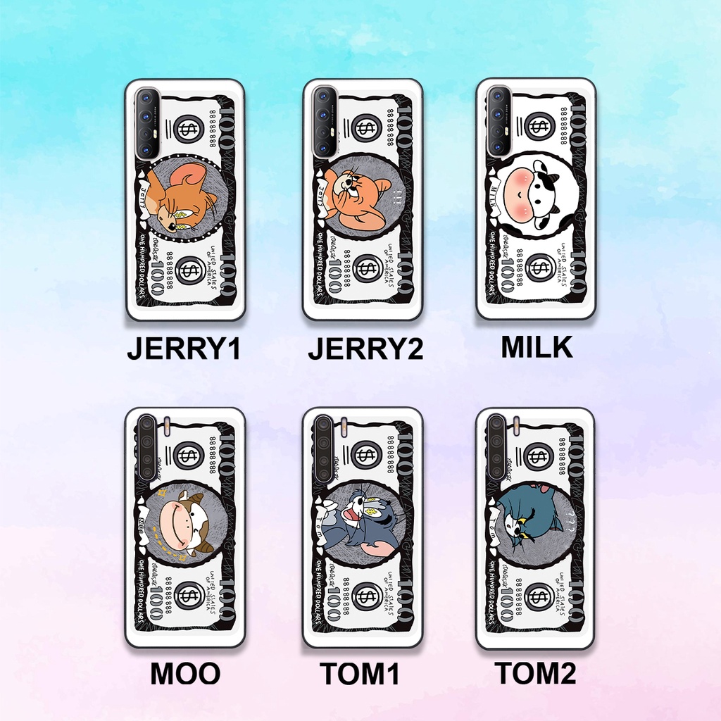 Ốp Lưng Oppo Reno 3 - Oppo A91 - Oppo Reno 3 Pro In hình tomm và jerryy chất đẹp