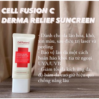 Kem chống nắng Cell Fusion C