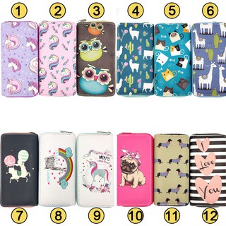 [Link 6] Bóp Ví Dài Cầm Tay Hoạt Tiết Hoạt Hình Cute Dễ Thương Cho Nữ