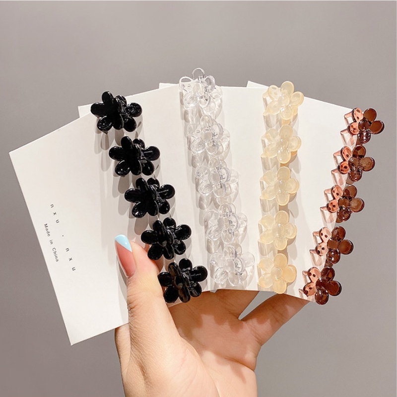 Bộ Kẹp Tóc Mái Bên Mini Hình Hoa Dễ Thương Ngọt Ngào Khí Chất