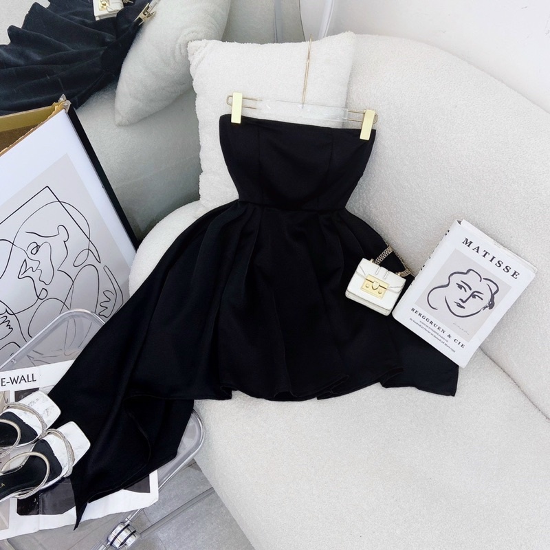 ĐẦM ĐEN ỐNG TÀ LỆCH