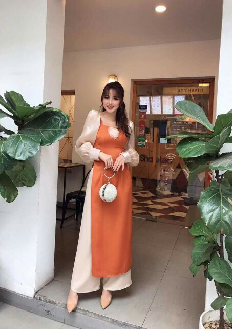 Áo dài cách tân Siêu Đẹp  giá siêu rẻ