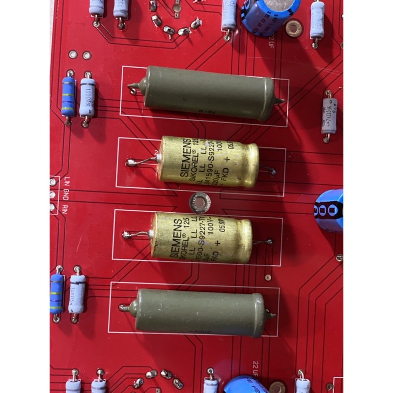 Mạch PCB amply đèn EL84PP