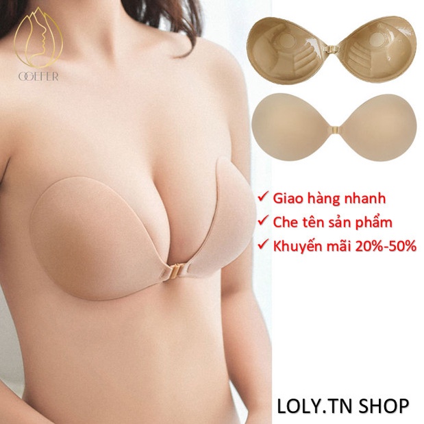 M07 - Áo dán nâng ngực bàn tay đệm cài trước siêu bám, sử dụng nhiều lần